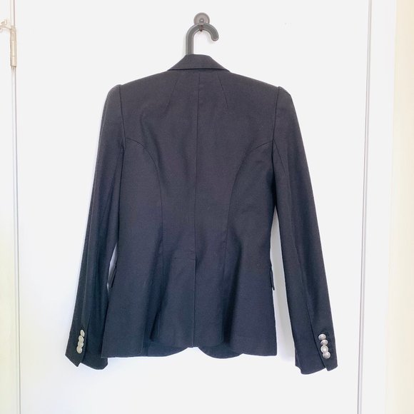 Club Monaco Double-Breasted Blazer, Size 2 - Picture 2 of 5